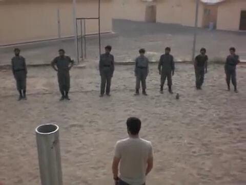 Инструкторы армии США тренируют солдат Афганистана 