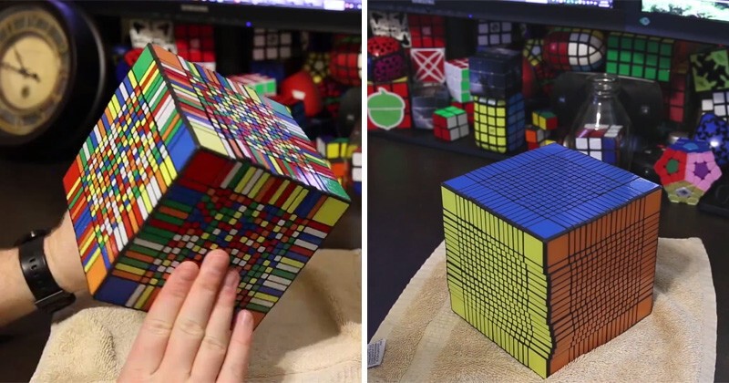 5. Кубик Рубика 17x17. Мировой рекорд сборки: 7,5 часов!