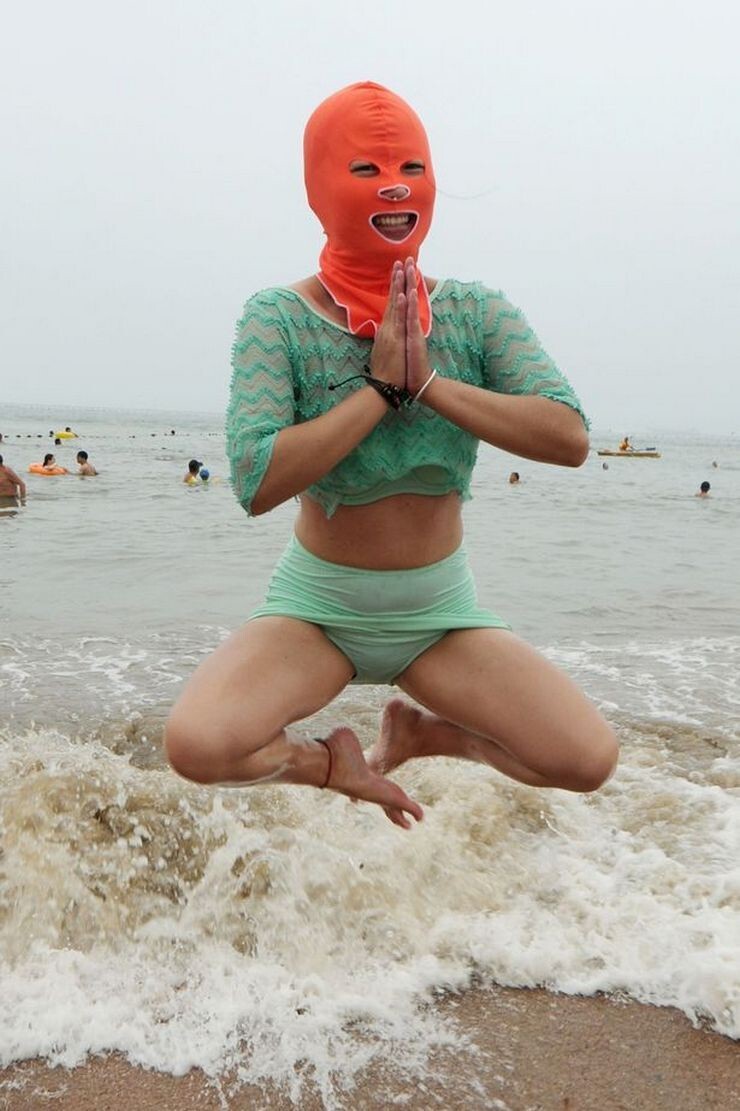 Китайская пляжная мода