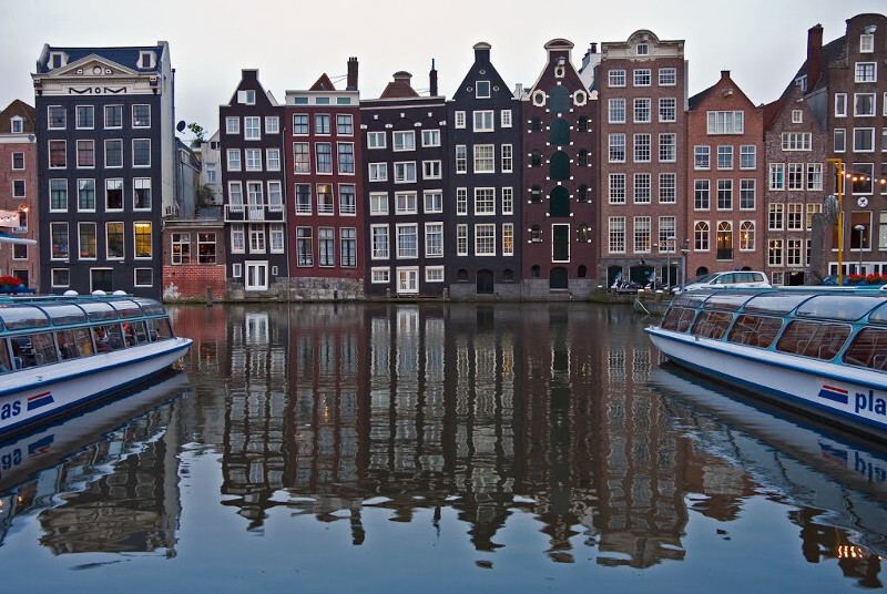 Удивительная архитектура Амстердама