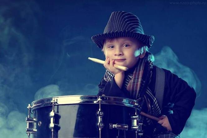 Маленький барабанщик из Новосибирска 