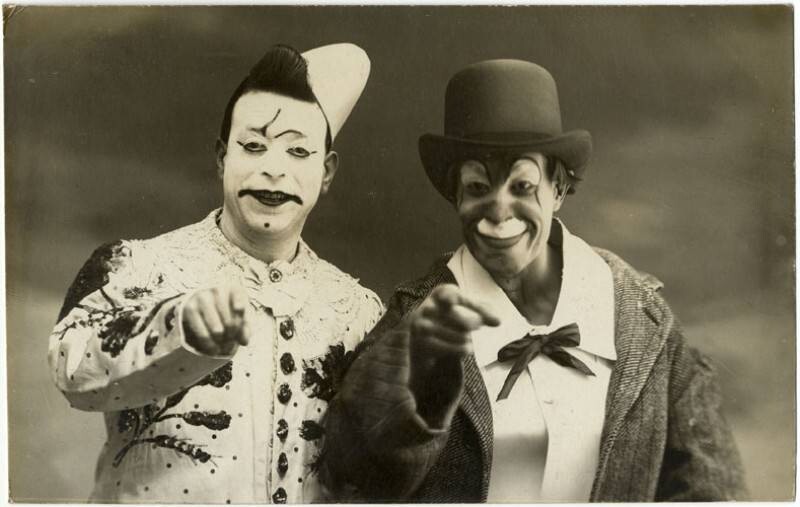 24. Клоуны, 1900-е годы.