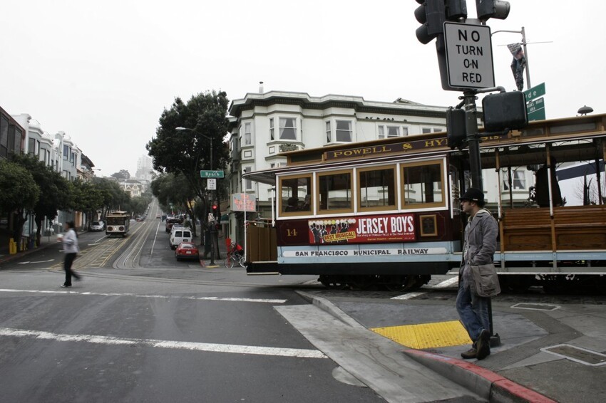Канатный трамвай в Сан-Франциско