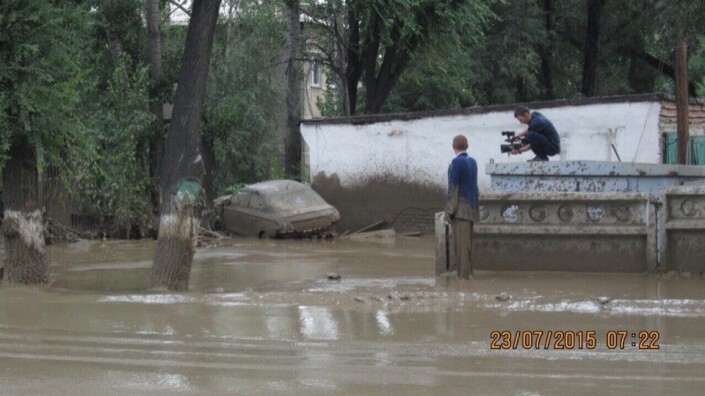 В Алматы сошел сель