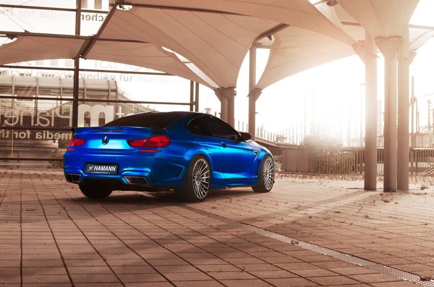Матово-синий BMW M6 от ателье Hamann