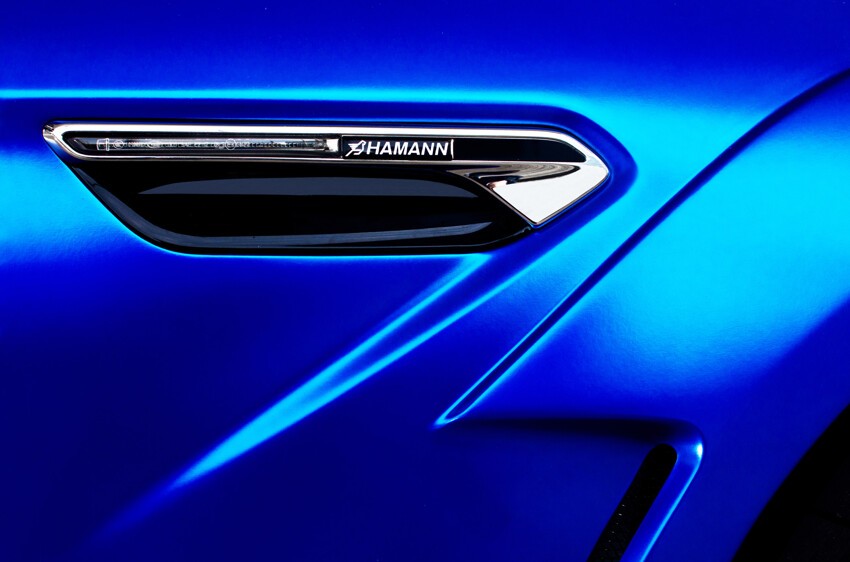 Матово-синий BMW M6 от ателье Hamann