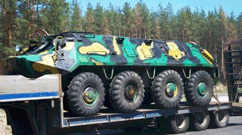 Боец ВСУ из Черновцов пытался отправить домой из зоны АТО краденый БТР