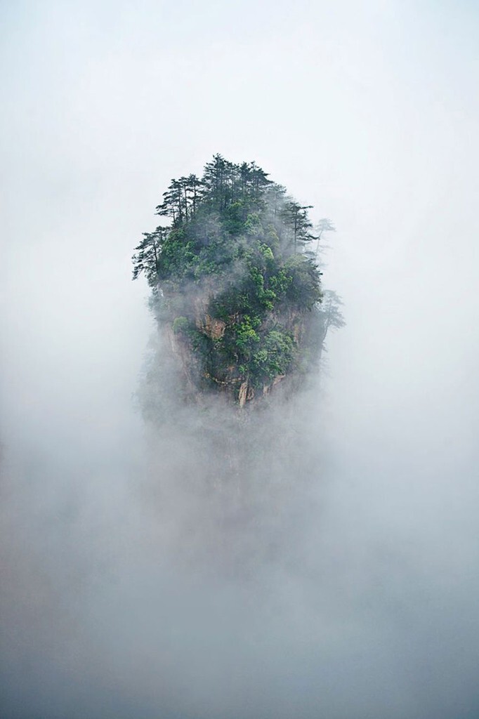 Гора Тяньцзи. Китай