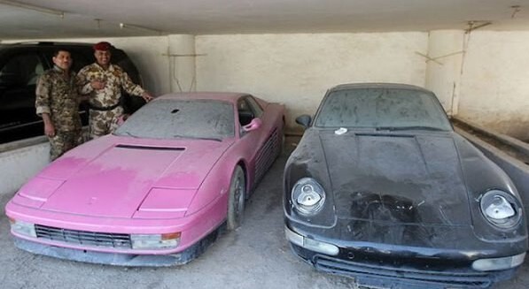 Заброшенные автомобили в Дубае