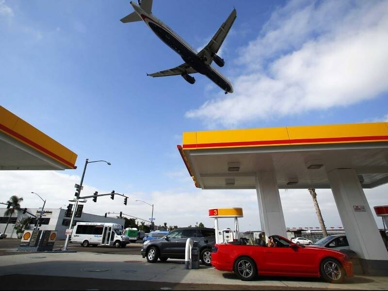 Чуть больше литра топлива в Калифорнии