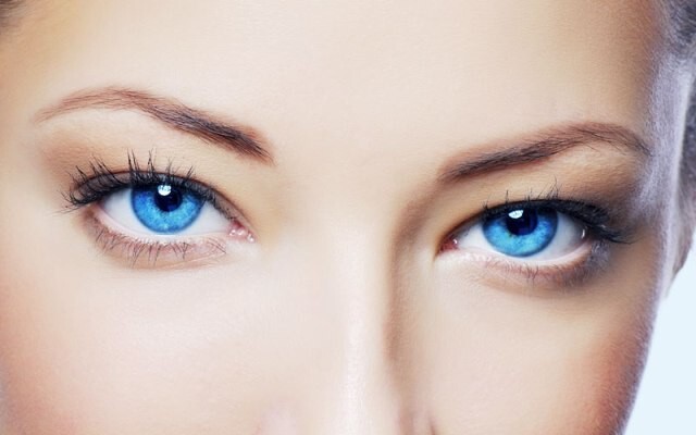 Голубые глаза (синие, серые)