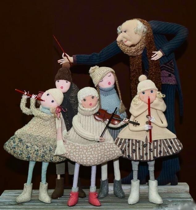 Чудесные куклы Татьяны Овчинниковой