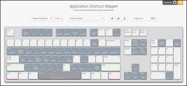 Application Shortcut Mapper - интерактивная шпаргалка