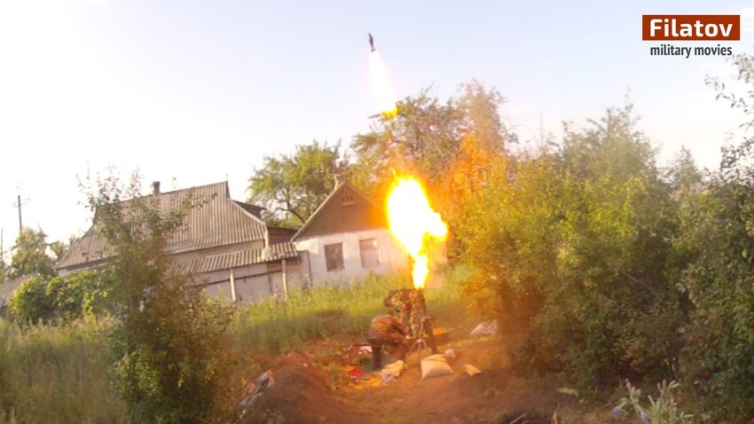 Марьинка Подавление огневых точек ВСУ 18+ 