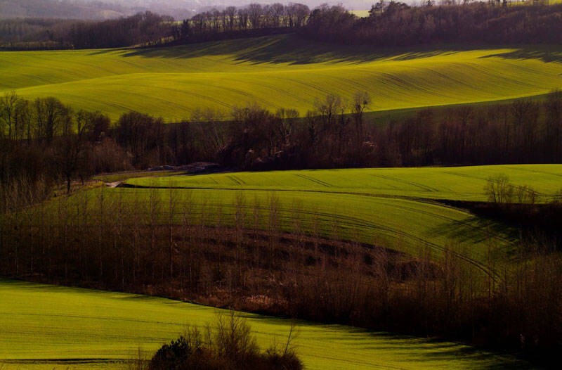 2. Вид на долину Фулон - Шмен-де-Дам, Франция