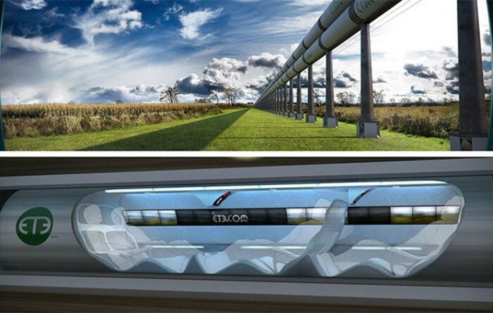 2. Сан-Франциско - Лос-Анджелес Hyperloop