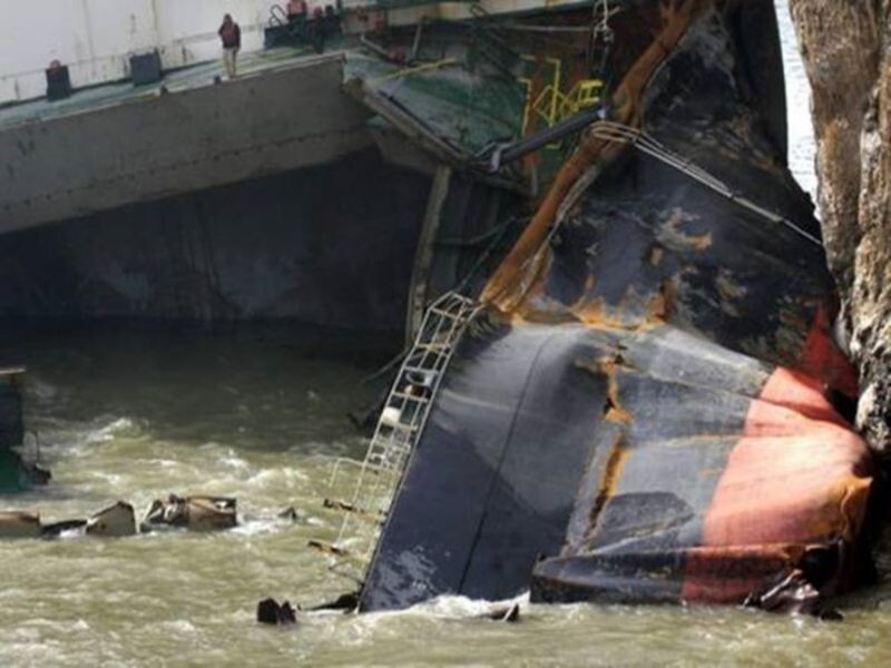 Эпическое крушение балкера MV Fedra на мысе Европа