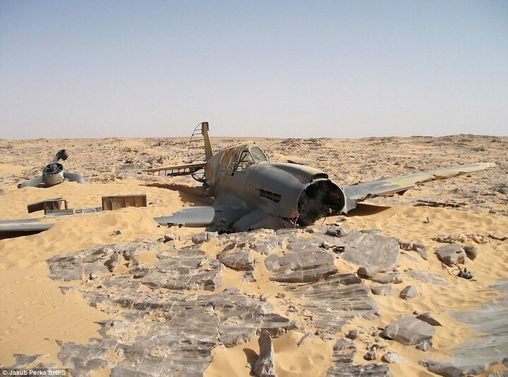 Cамолет времен Второй мировой пролежал в Сахаре  более 70 лет