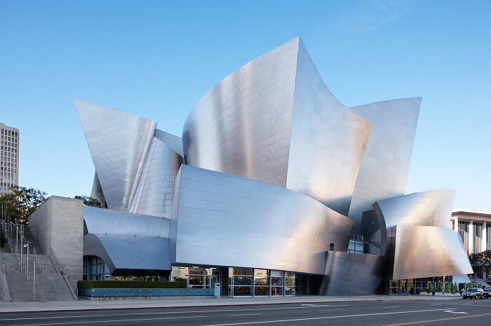 .Walt Disney Concert Hall - концертный зал в Лос-Анджелесе