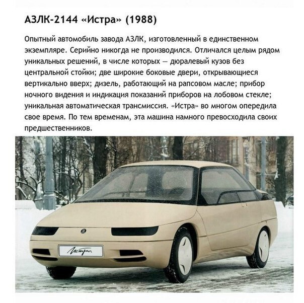 Прототипы и концепты «АвтоВАЗа»