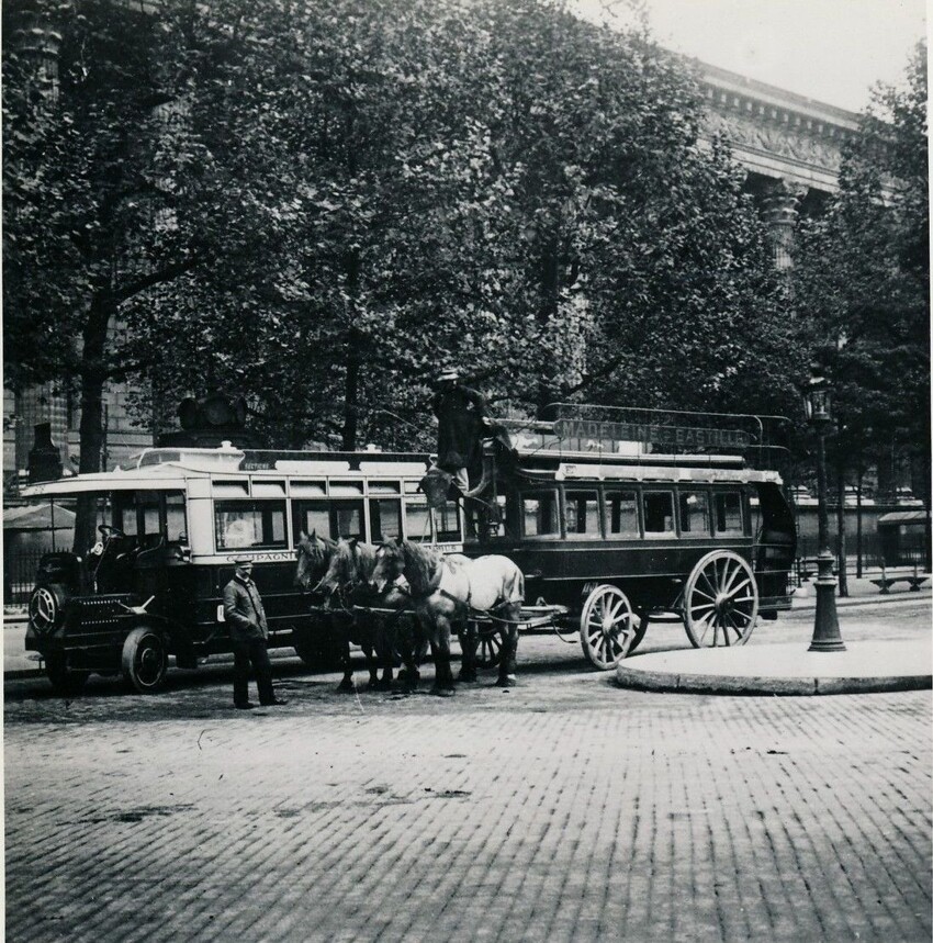 Общественный транспорт начала ХХ века
