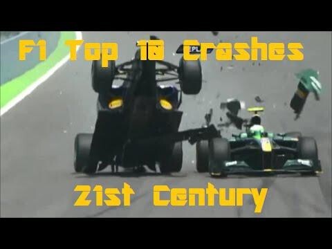 Самые зрелищные аварии в современной Формуле 1 