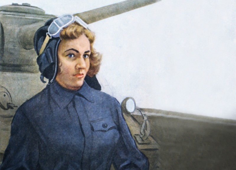 Мария Октябрьская и ее «Боевая подруга» — история танкистки и Т-34
