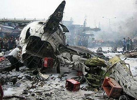 В авиакатастрофе в небе над Днепродзержинском погибла футбольная коман