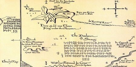 Пометки на карте Торина