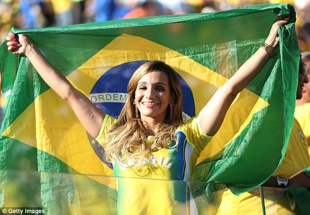 Болельщицы чемпионата мира по футболу в Бразилии