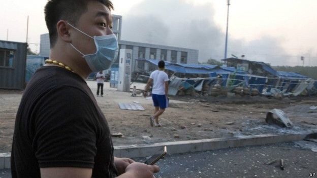 Взрыв химикатов в китайском порту и его последствия