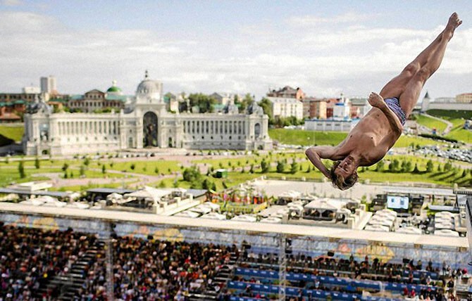 Хай-дайвинг — пожалуй самый зрелищный спорт в мире