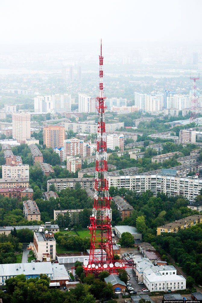 Новосибирская телебашня.