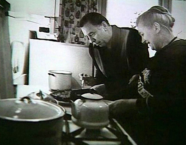Анатолий Папанов с женой