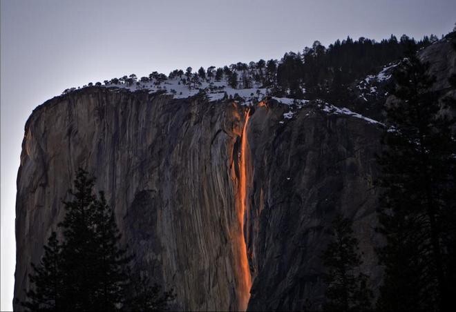 Огненная вода Хорстейла в Йосемити