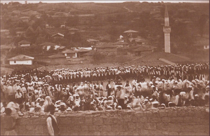 Ф. Душек. Болгарский праздник в Бяле, сентябрь 1877: