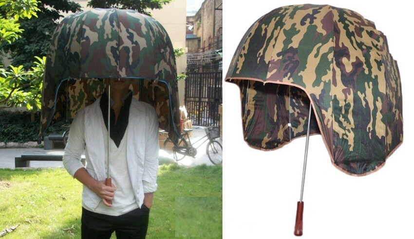 Зонт-шлем