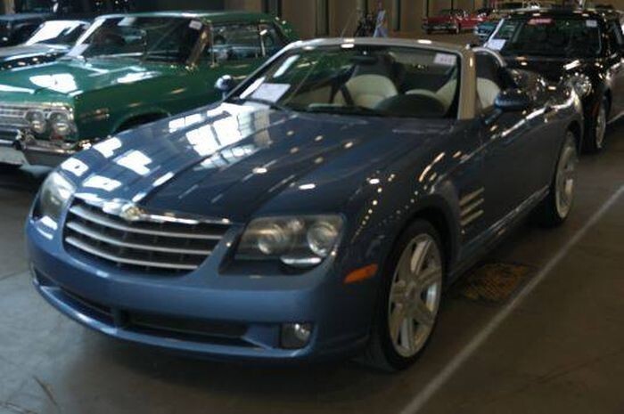 2005 Chrysler Crossfire (Mercedes SLK) АКПП белая кожа $8,400
