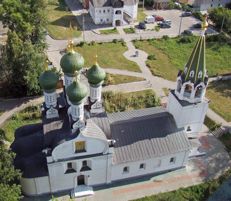 Фото храмов и церквей с высоты