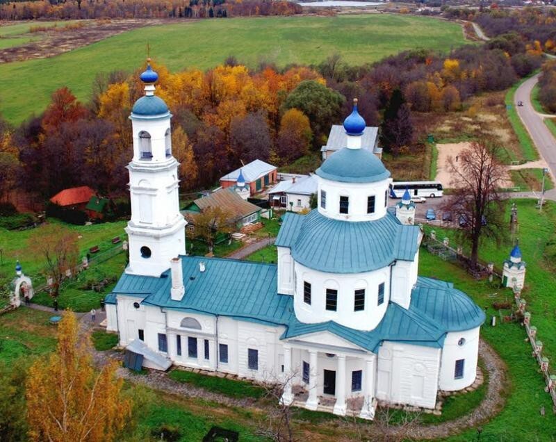 Фото храмов и церквей с высоты