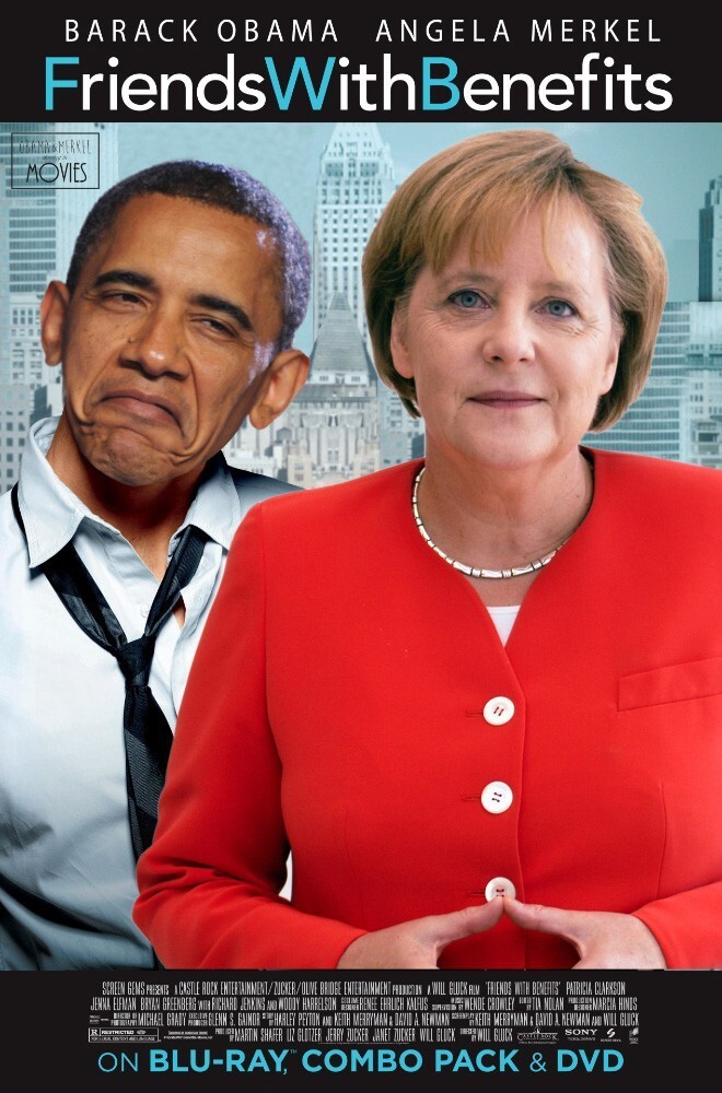 Меркель, Путин и Обама в роли героев известных кинофильмов