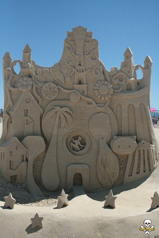 Потрясающие песчаные скульптуры, глядя на которые трудно поверить, что они сделаны из песка