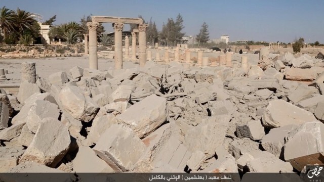  Боевики ИГИЛ взорвали храм Ваала в Пальмире