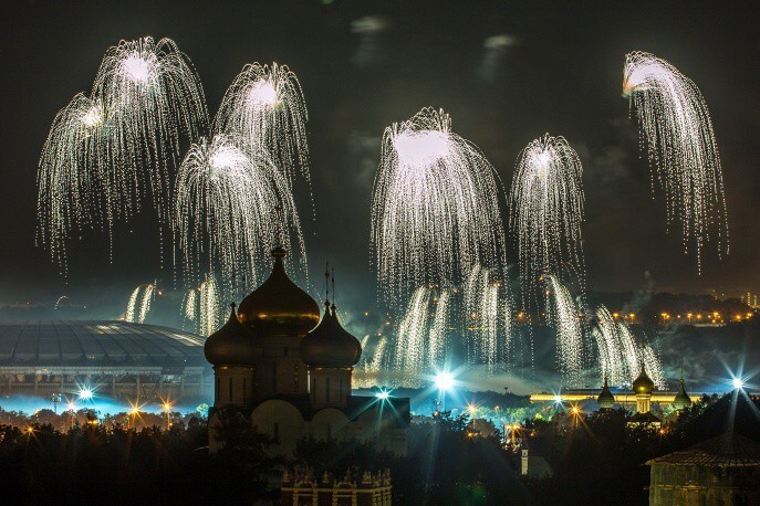 Международный фестиваль фейерверков в Москве