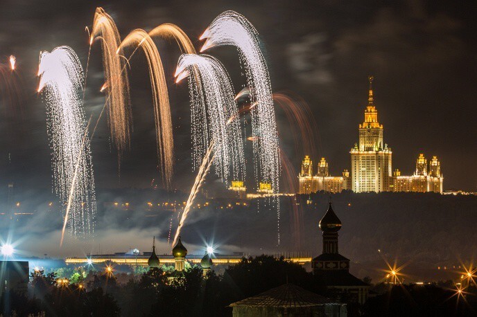 Международный фестиваль фейерверков в Москве