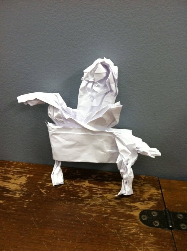 Оригами в реальности: