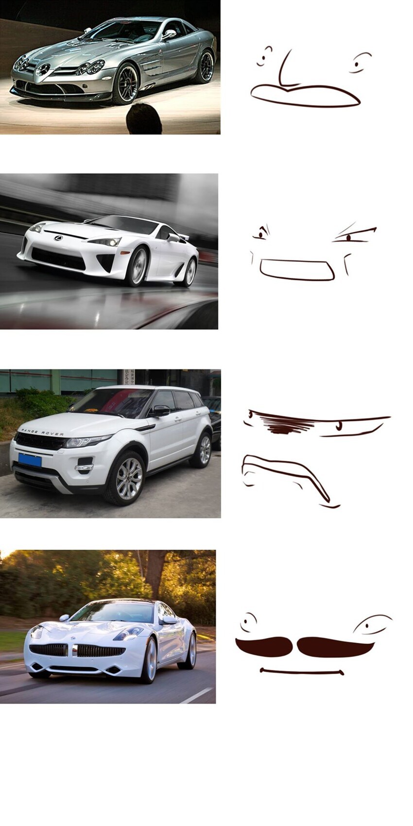 У каждого автомобиля есть свое лицо