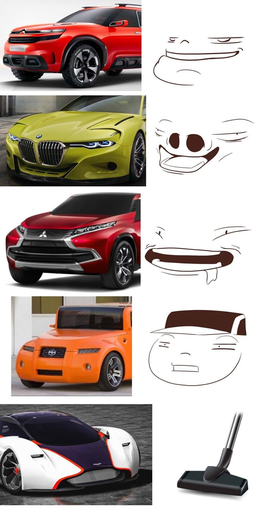 У каждого автомобиля есть свое лицо