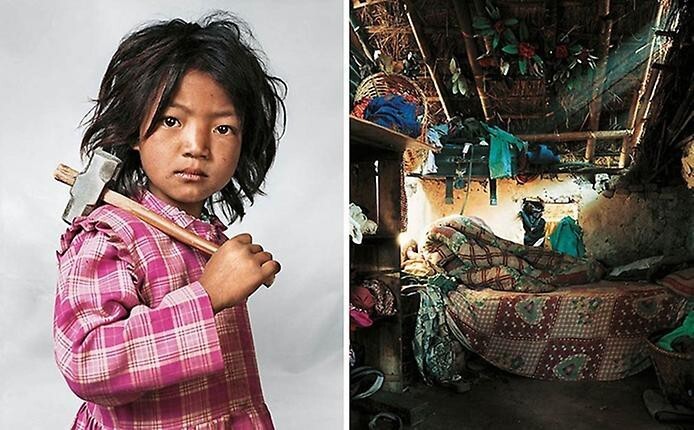 Дети из разных уголков мира и их спальни