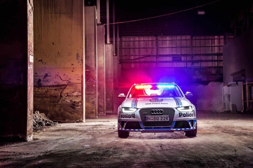 Универсал Audi RS4 для полиции Австралии